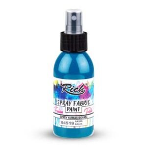 SPRAY FABRIC PAINT 60 CC AQUA