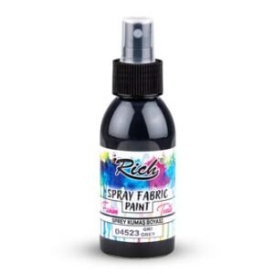 SPRAY FABRIC PAINT 60 CC GREY