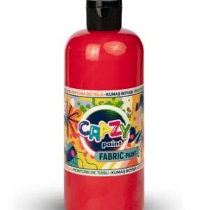 CRAZY 440 G FABRIC PAINT RED