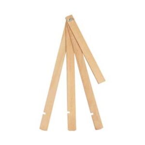 DEMONTE DELİKLİ KAYIN ŞOVALE 40 CM HAM