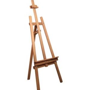 PINE TREE - DEMOUNTED TRIPOD EASEL - VARNISHED