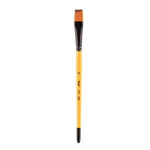 RICH ART 200 Series Synthetic Bristle Flat Cut Brush No: 18