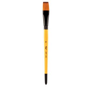 RICH ART 200 Series Synthetic Bristle Flat Cut Brush No: 22