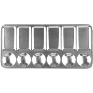 METAL RECTANGULAR PALETTE ( BIG )