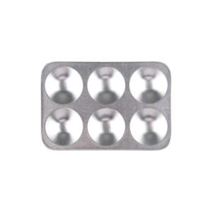 METAL RECTANGULAR PALETTE ( SMALL )