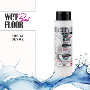 SELFY DECOR WET FLOOR PAINT WHITE 500 ML