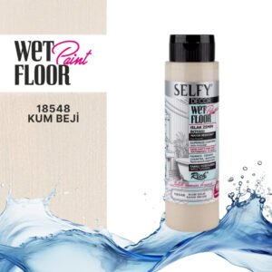 SELFY DECOR WET FLOOR PAINT SAND BEIGE 500 ML