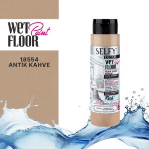 SELFY DECOR WET FLOOR PAINT ANTIQUE COFFEE 500 ML