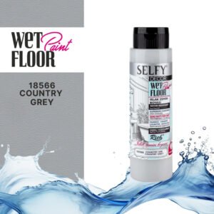 SELFY DECOR WET FLOOR PAINT COUNTRY GREY 500 ML