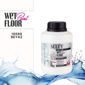 SELFY DECOR WET FLOOR PAINT WHITE 1250 ML