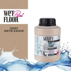 SELFY DECOR WET FLOOR PAINT ANTIQUE COFFEE 1250 ML