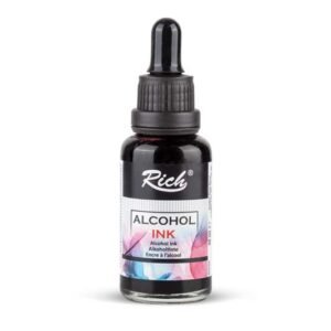 ALCOHOL INK FLAG RED