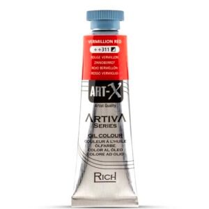 ART-X ARTIVA SERİSİ YAĞLI BOYA 311 VERMİLLİON RED 37 ML