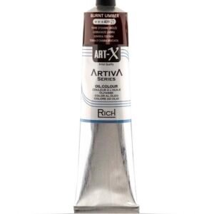 ART-X ARTIVA SERİSİ YAĞLI BOYA 409 BURNT UMBER 200 ML