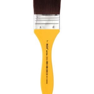 3000 SERIE NO:2 MAROON SYNTHETIC, YELLOW HANDLE BACKGROUND BRUSH