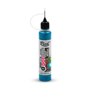 DOT PAINT METALLIC TURQUOISE