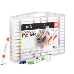 ART-X ACRYLIC MARKER PROFESSIONAL DUO SET 48 PCS.