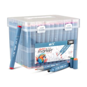 ART-X SKETCH MARKER DUO SET 108 PCS