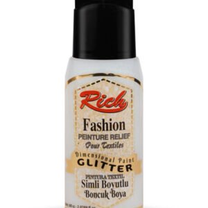 DIMENSIONAL PAINT GLITTER 60 CC PEARLWHITE