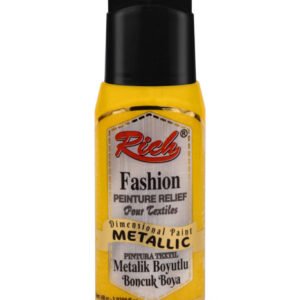 DIMENSIONAL PAINT METALLIC 60 CC YELLOW