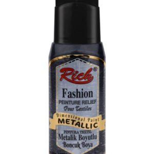 DIMENSIONAL PAINT METALLIC 60 CC BLACK