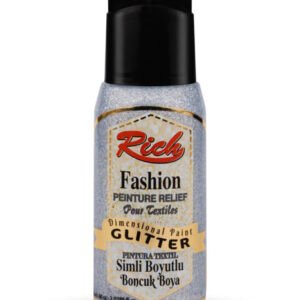DIMENSIONAL PAINT GLITTER 60 CC SILVER