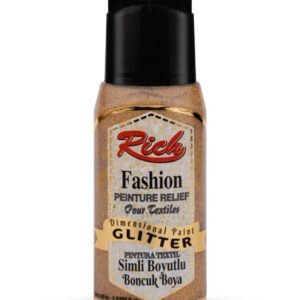 DIMENSIONAL PAINT GLITTER 60 CC JANJANNED GOLD