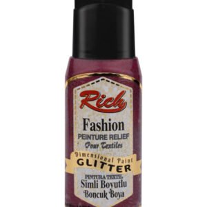 DIMENSIONAL PAINT GLITTER 60 CC RED