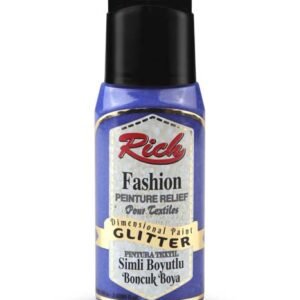 DIMENSIONAL PAINT GLITTER 60 CC BLUE