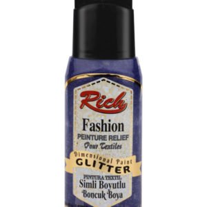 DIMENSIONAL PAINT GLITTER 60 CC PUCE