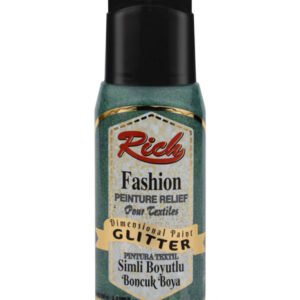 DIMENSIONAL PAINT GLITTER 60 CC GREEN