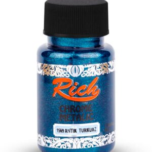 CHROME METALLIC 50 CC ANTIQUE TURQUOISE