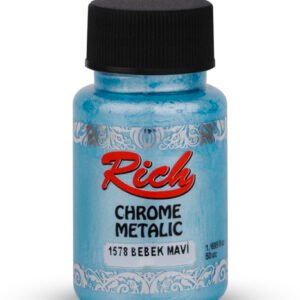 CHROME METALLIC 50 CC BABY BLUE