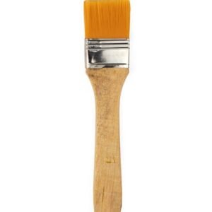 ECO SERIE NO:5 YELLOW SYNTHETIC, NATUREL HANDLE BACKGROUND BRUSH