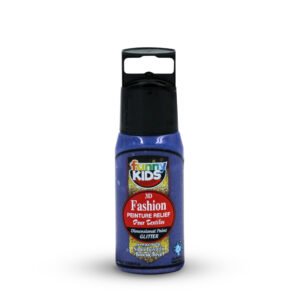 FUNNY KIDS 060 CC DIMENSIONAL PAINT GLITTER BLUE