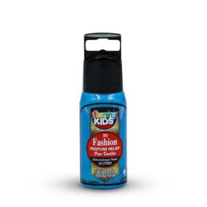 FUNNY KIDS 060 CC DIMENSIONAL PAINT GLITTER TURQUOISE