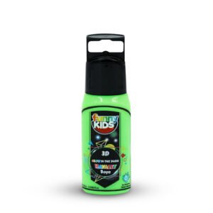 FUNNY KIDS 3D GLOW IN THE DARK PAINT 60 CC GREEN