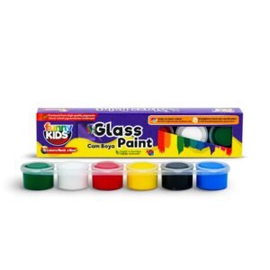 FUNNY KIDS 15ML 6 COLORS GLASS PAINT SERIAL SET 3200