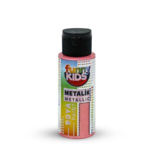 FUNNY KIDS METALLIC PAINT 060 CC POWDER PINK