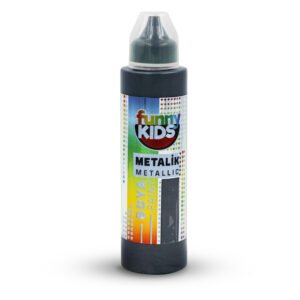 FUNNY KIDS METALLIC PAINT 500 CC BLACK