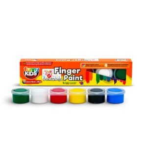 FUNNY KIDS 15ML 6 COLORS FINGER PAINT SERIAL SET 3300