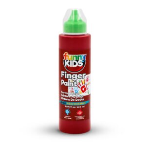 FUNNY KIDS FINGER PAINT 500 CC RED