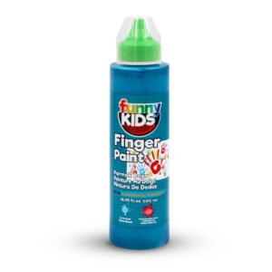 FUNNY KIDS FINGER PAINT 500 CC TURQUOISE
