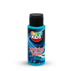 FUNNY KIDS POURING ACRYLIC PAINT 70 CC TURQUOISE