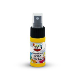 FUNNY KIDS SPRAY FABRIC PAINT YELLOW