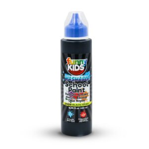 FUNNY KIDS WASHABLE SCHOOL PAINT 500 CC BLACK