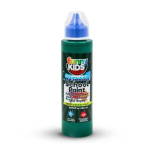 FUNNY KIDS WASHABLE SCHOOL PAINT 500 CC GREEN