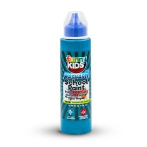 FUNNY KIDS WASHABLE SCHOOL PAINT 500 CC TURQUOISE