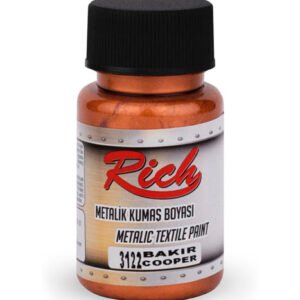 FABRIC PAINT METALLIC 50 CC COPPER
