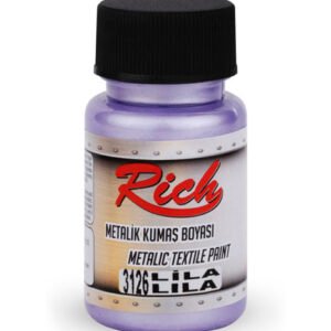FABRIC PAINT METALLIC 50 CC LILAC